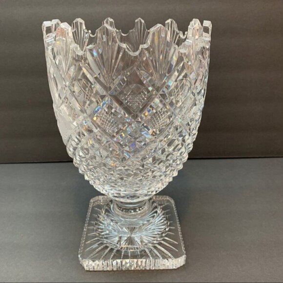 Waterford Crystal Presentation Trophy Vase Toshiba 1994 - Picture 7 of 11